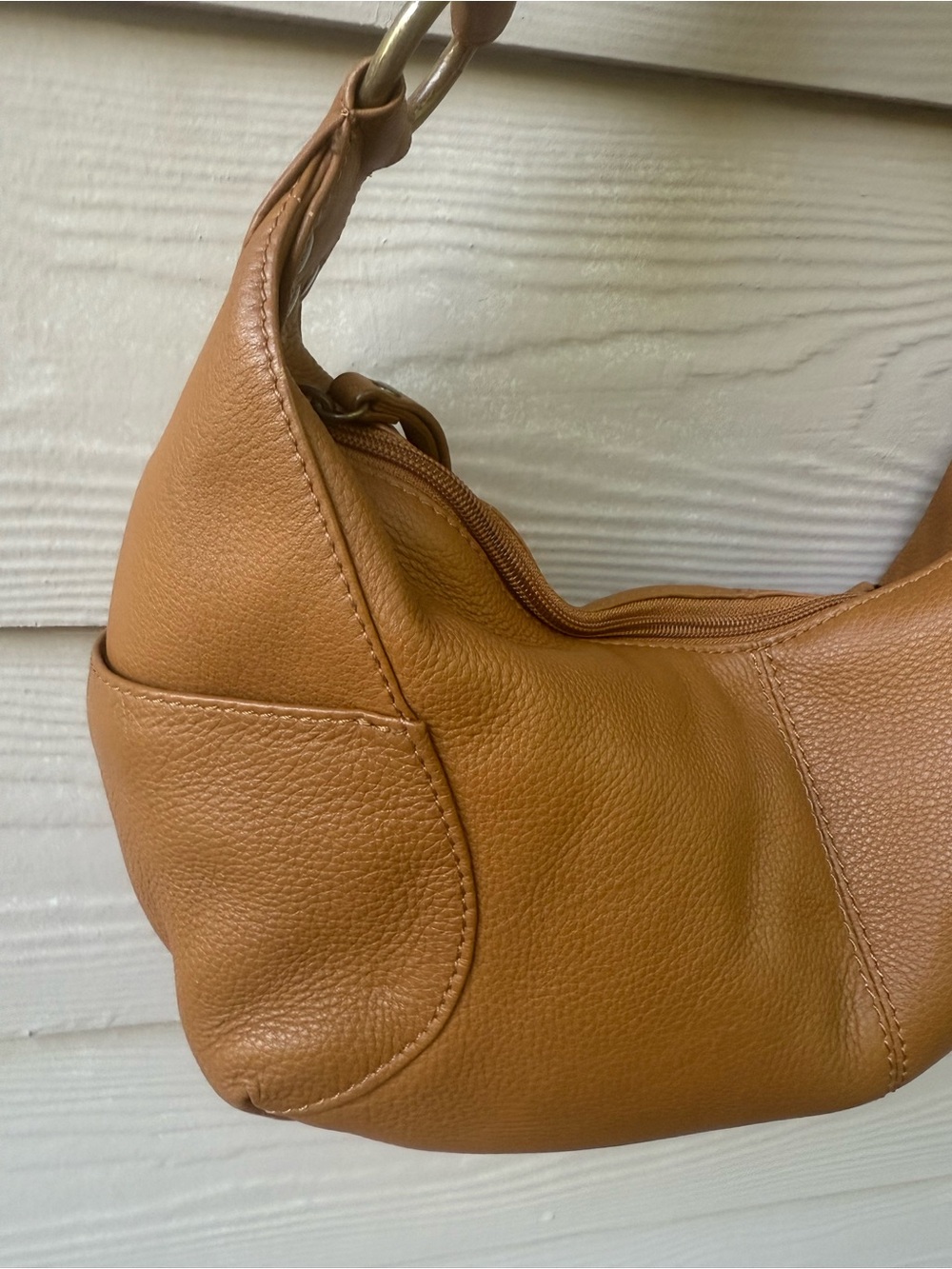 Hobo International Vintage Tan Leather Bag - Picture 3 of 16